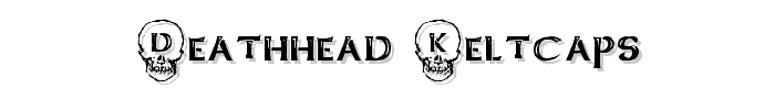 Deathhead KeltCaps font